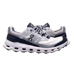On Running Cloudvista 64.99058 Mens 9 Athletic Shoe Glacier Gray Black Sneaker